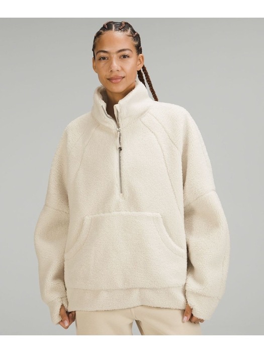 루루 Textured Hoodie Zip : mono prive