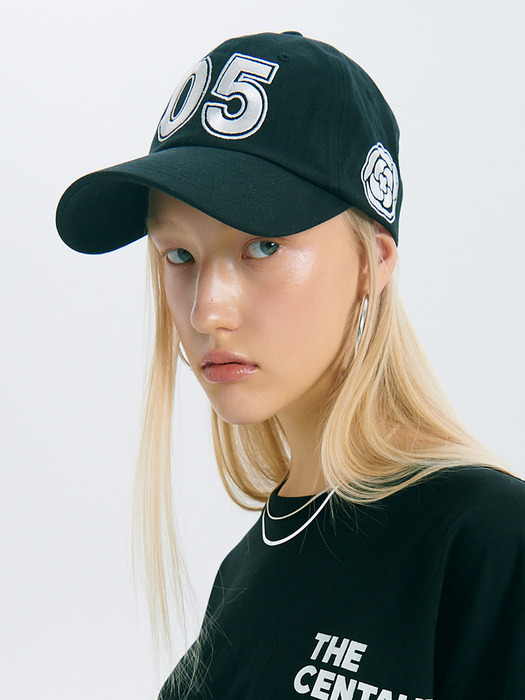 CENTAUR ROSE 05 BALL CAP_BLACK