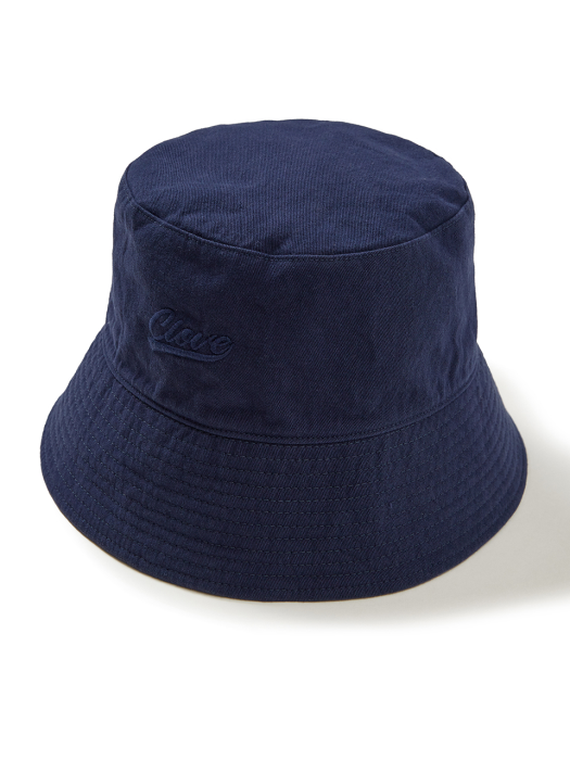 Basic Logo Bucket Hat (Navy)