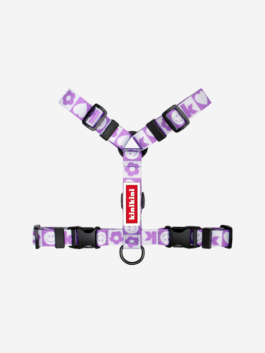 KINI SMILE CHECK HARNESS_PURPLE(H형-하네스)