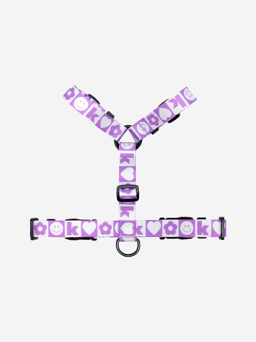 KINI SMILE CHECK HARNESS_PURPLE(H형-하네스)