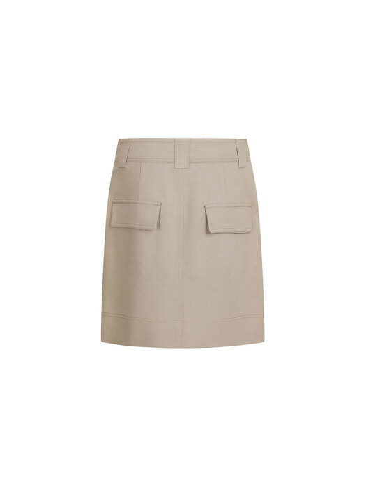 Pleated Line Mini Skirt_LFKAM23400BEX