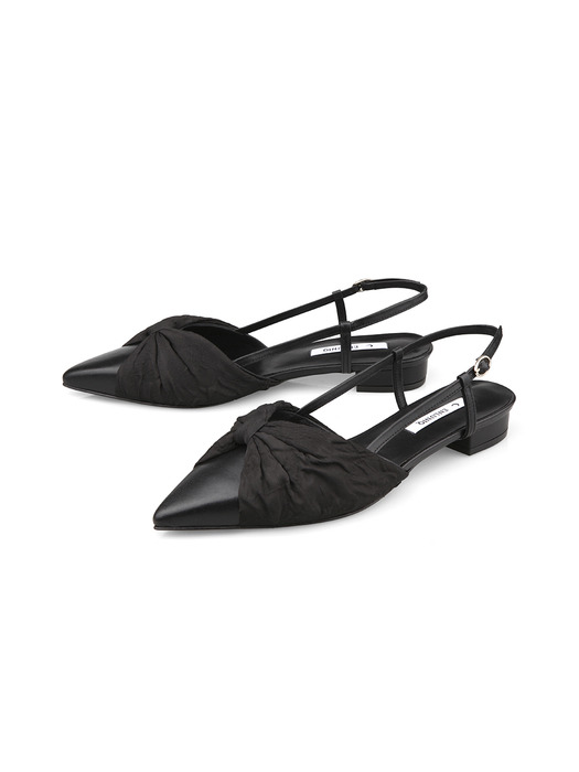 Bow Slingback Flats (3 colors)