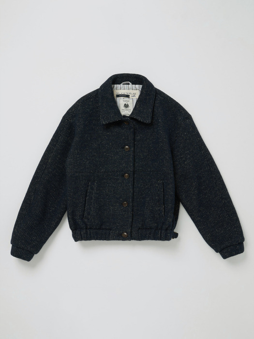 Via Hines wool Jacket (Navy)