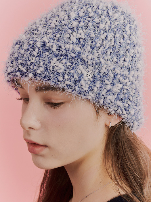 snowflake beanie_blue