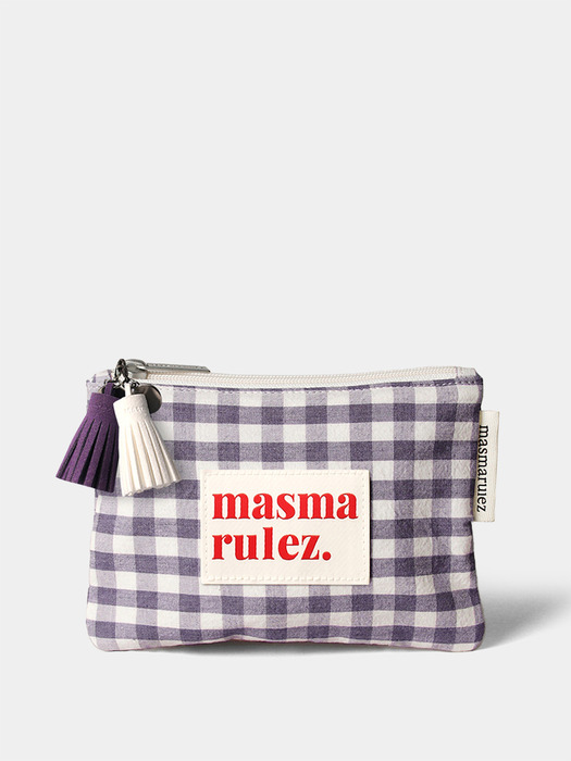 Basic pouch _ 스프링 Purple