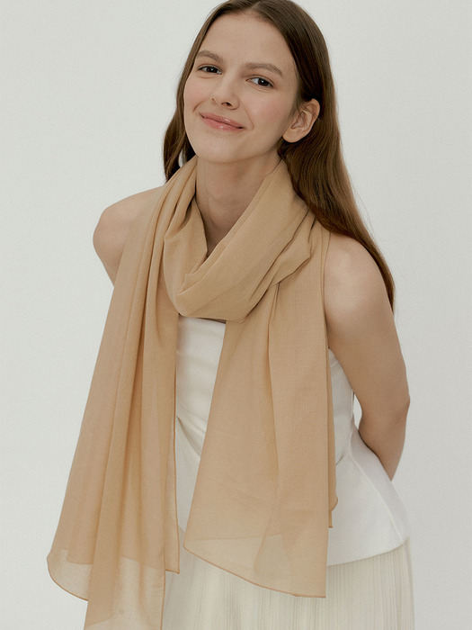 adela cotton scarf (4colors)