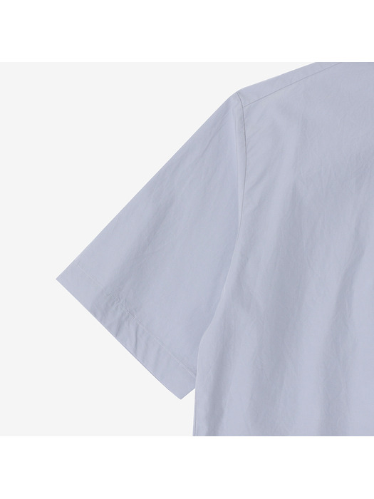 [본사정품] 세인트제임스 남성 숏슬리브 워크 셔츠 (BLU)(ADTM2410049-BLU)