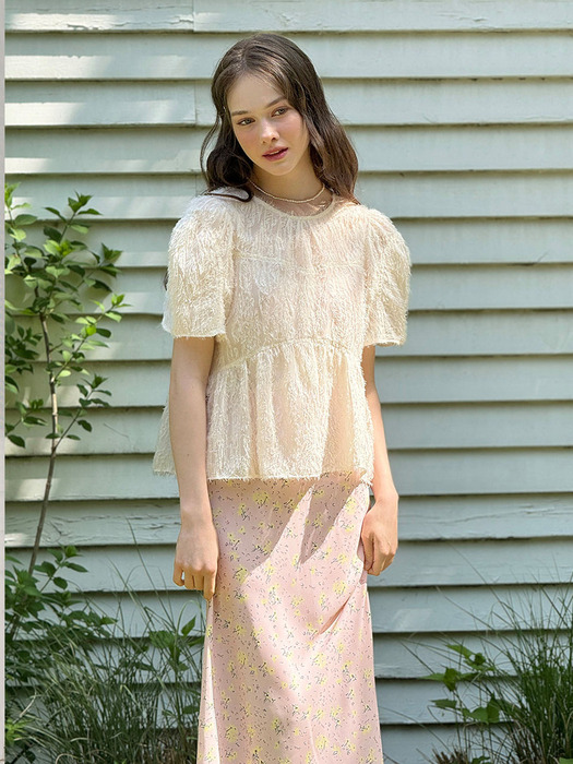 [컬러추가] Lautre Ette ribbon Blouse