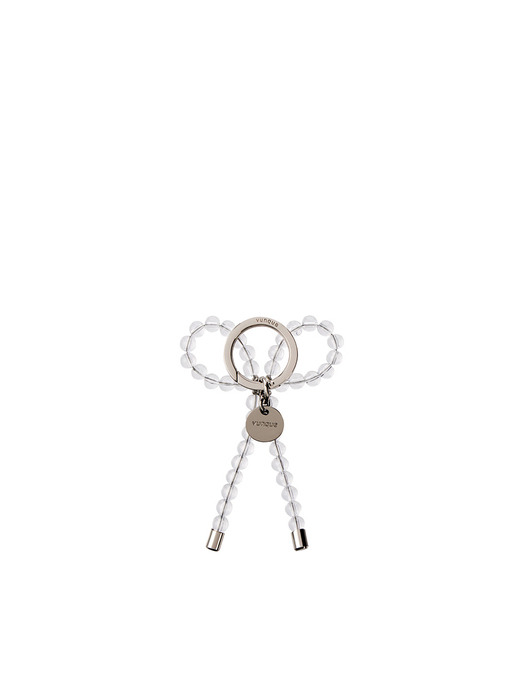 Pearl Ribbon Charm (펄 리본 참) Clear