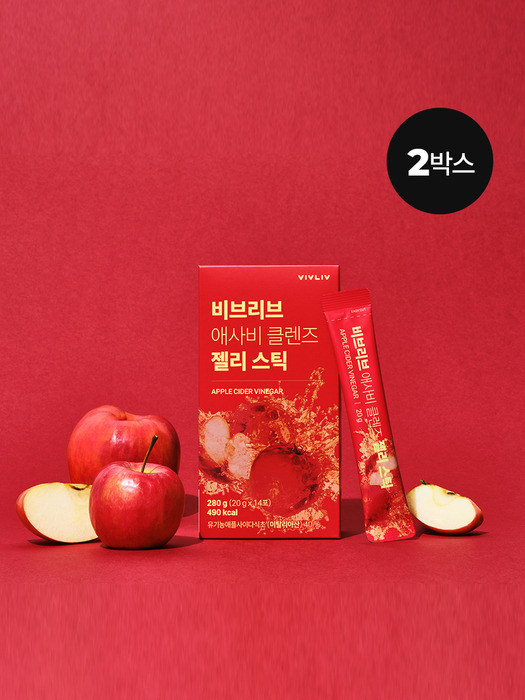 심으뜸 애사비 클렌즈 젤리스틱 2박스 (20g x 28포 (유통기한 : 2025-12-22)