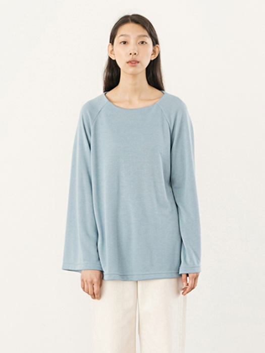 Soft Raglan Top - Blue