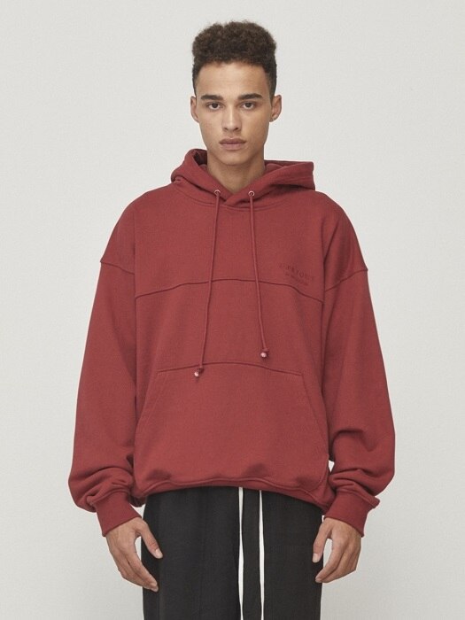 06 Oversized Hoodie - Red