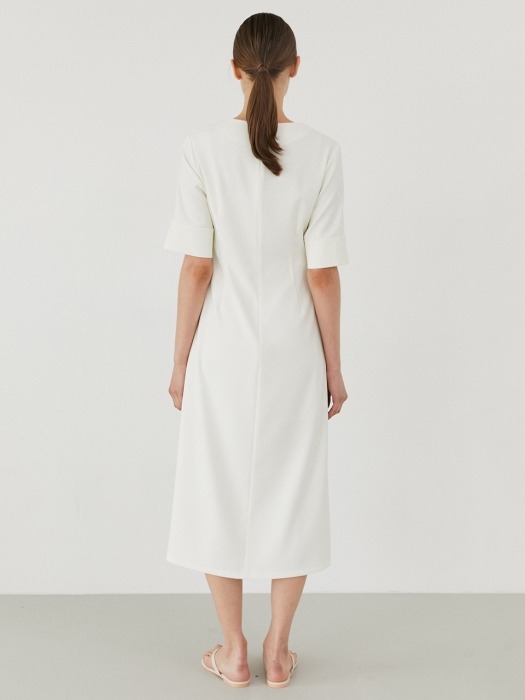 simple wearable dress-ivory