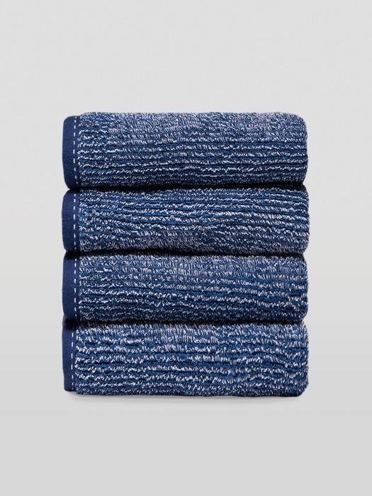 denim towel - Herringbone , 50x90cm