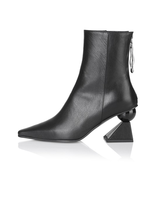 Amoeba glam heel boots / 19PF-B540 Black