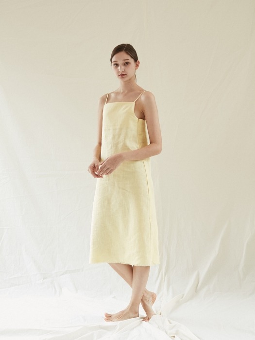 Linen Dress _Yellow