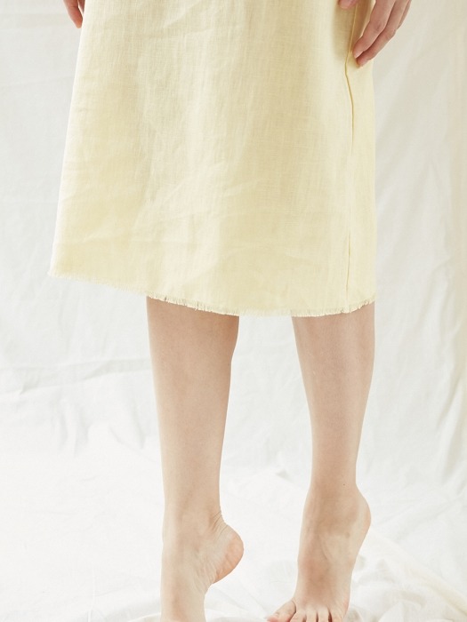 Linen Dress _Yellow