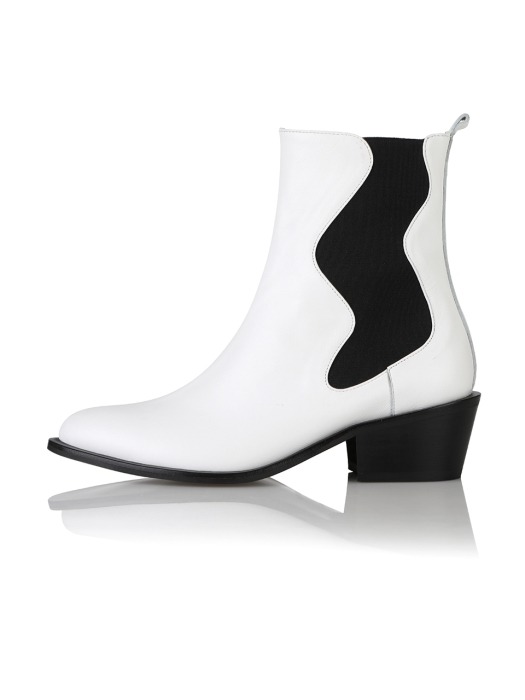 Palette boots / 19AW-B546 White