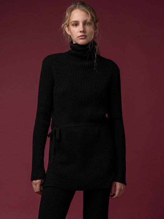 [FW19]Long Turtleneck Loose Fit Tunic (5color)