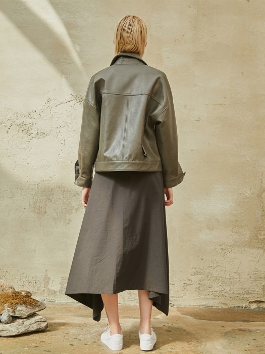 daila jacket_synthetic leather