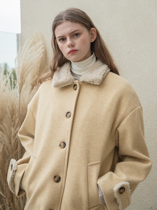 Fur Soft Half Coat