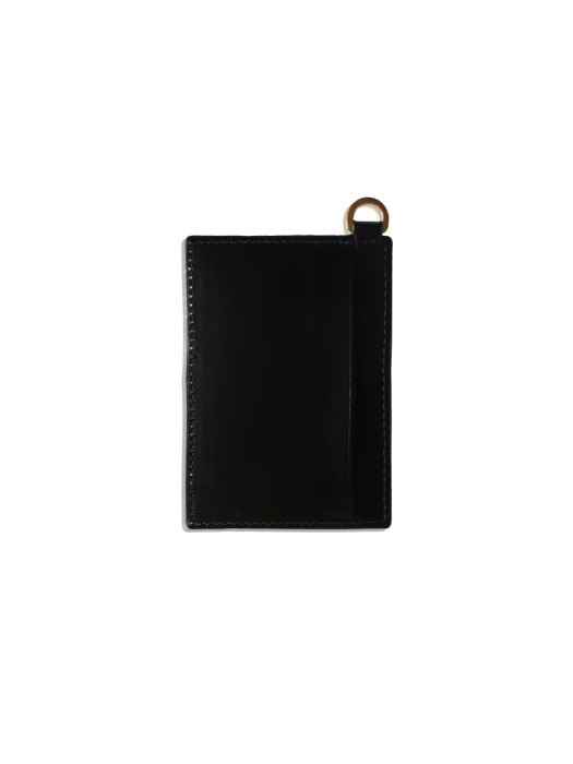 ARAC.9 flat card wallet - black