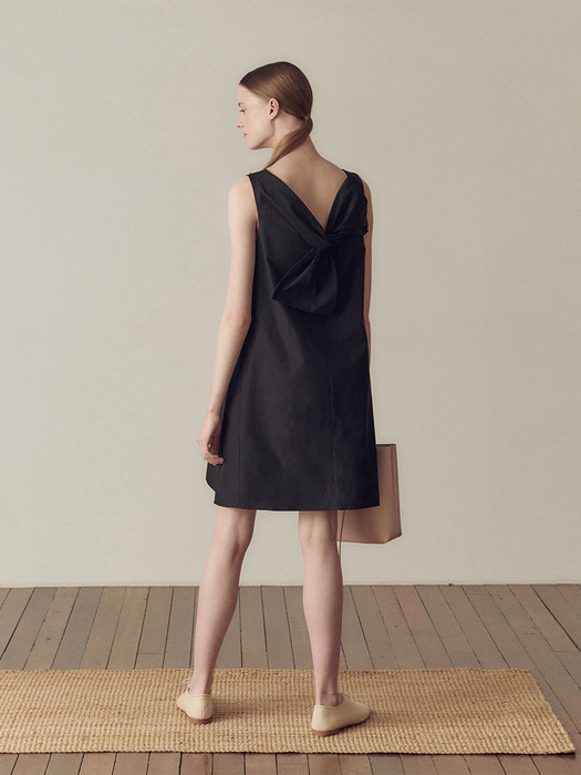 Ceremony mini dress_Black