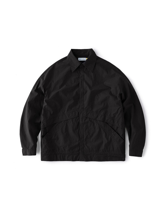 C. Shirt Jacket (Black)