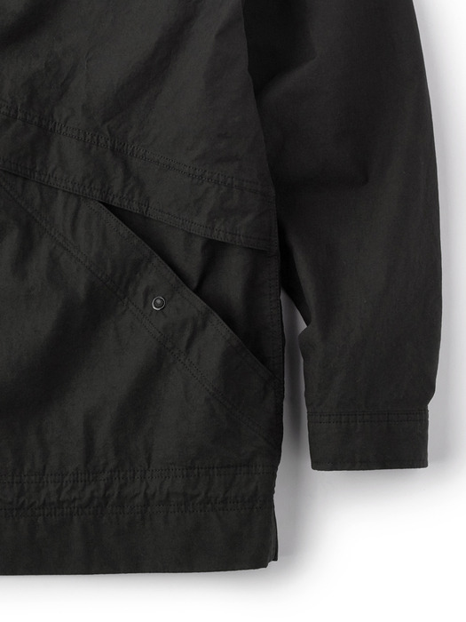 C. Shirt Jacket (Black)