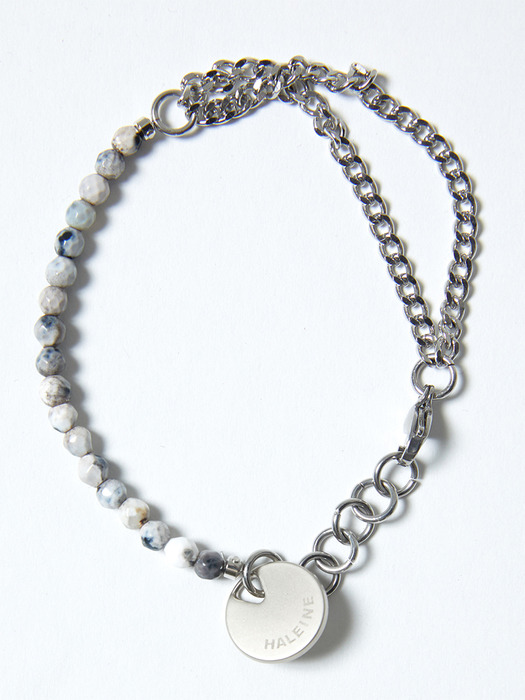 STONE metal mix bracelet(LA007)