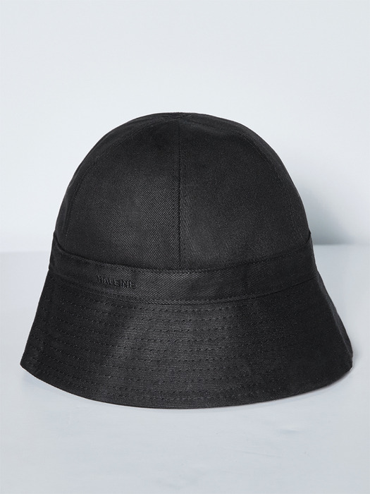 BLACK denim bucket hat(LA023)