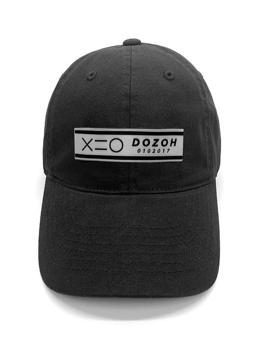 BLACK DOZOH XO BALL CAP 2