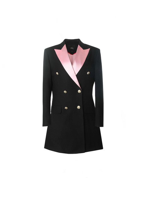 pink lapel blazer dress[black(WOMAN)]_UTH-SB11