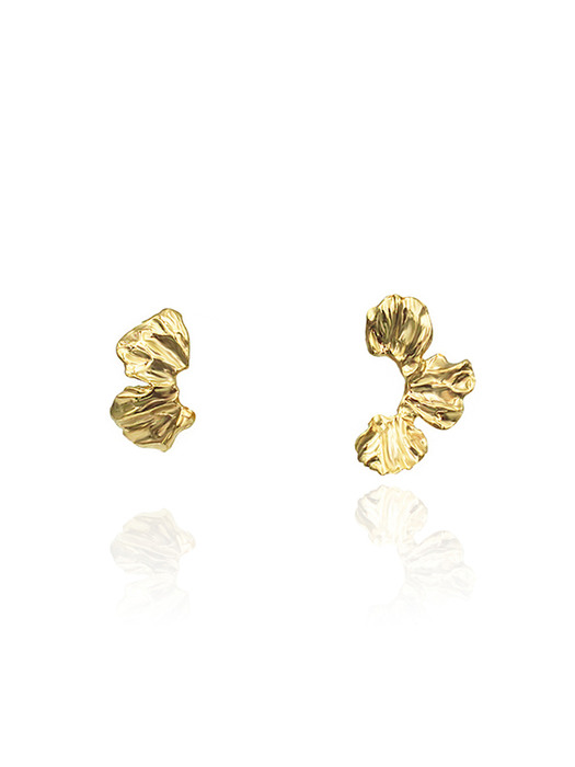 Flower twin earrings