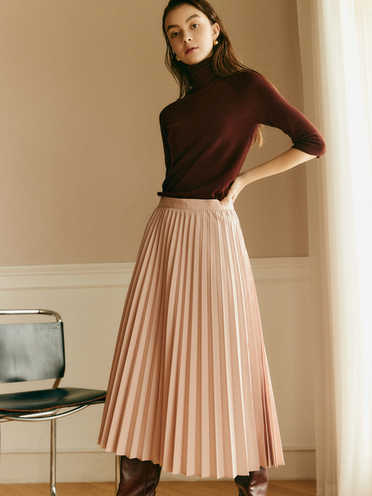 [사용금지][EXCLUSIVE] Bemuse pleats skirt - 2 colors