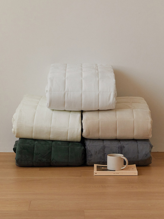 소프트밍크 극세사 고정밴드 침대패드(SS/Q/K) 5종