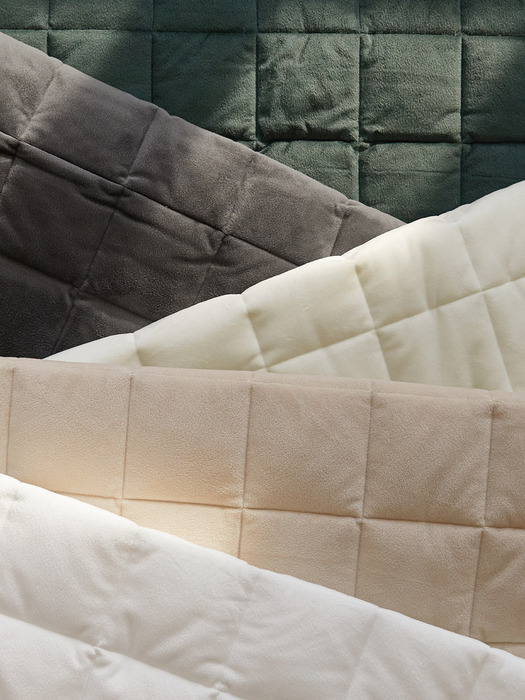 소프트밍크 극세사 고정밴드 침대패드(SS/Q/K) 5종