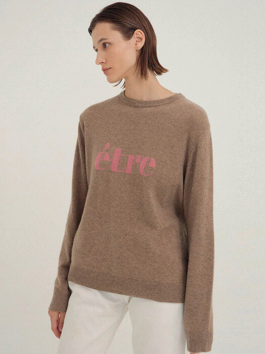 BEIGE ETRE CASHMERE SWEATER (베이지 에트레 캐시미어 스웨터)