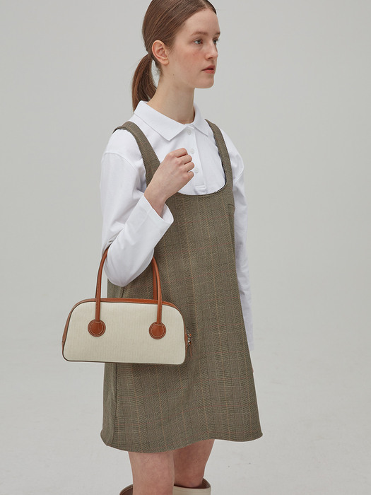 BESSETTE TOTE_ canvas brown