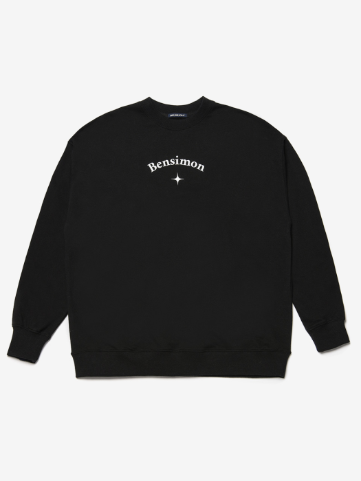 BENSIMON EYE LOGO SWEAT SHIRT - CARBON