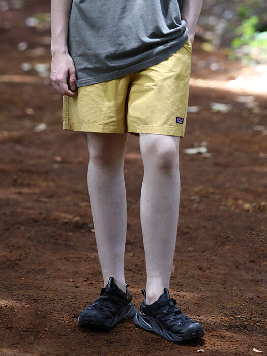 Pigment Packable Shorts Yellow CSP102