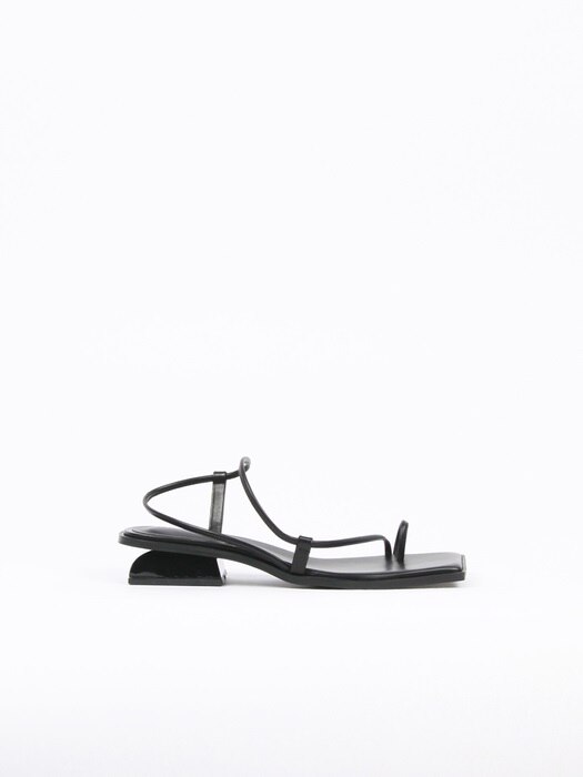 Aida Sandals Leather Black