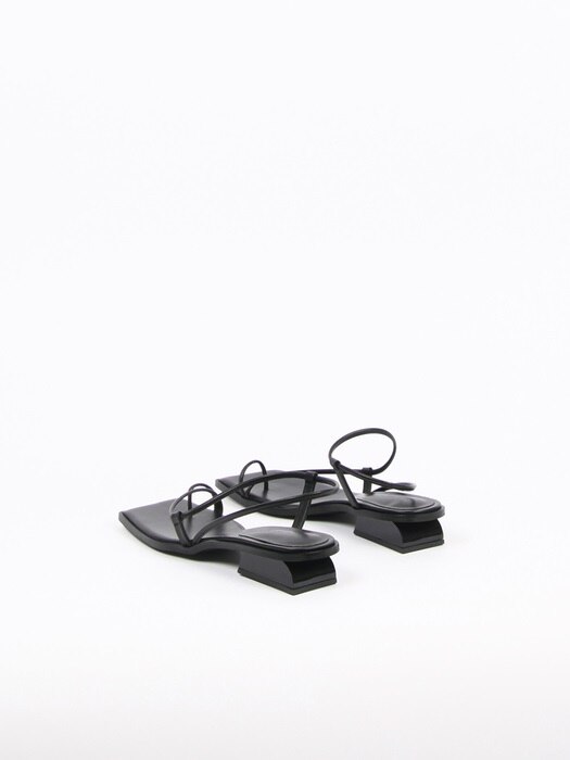 Aida Sandals Leather Black