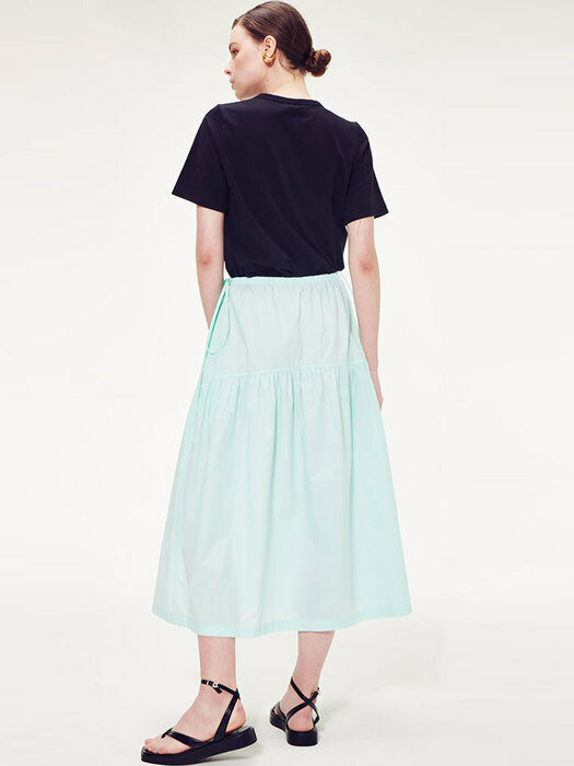 TIERED SKIRT_MINT