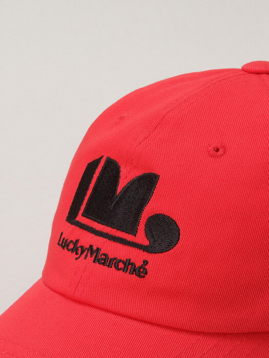 LM logo-embroidered cotton baseball cap_L7RAW20110REX