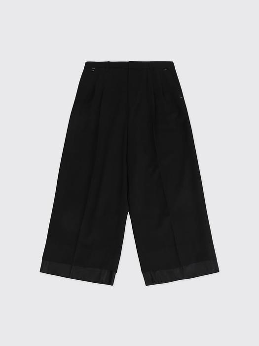 Layered trousers Noir