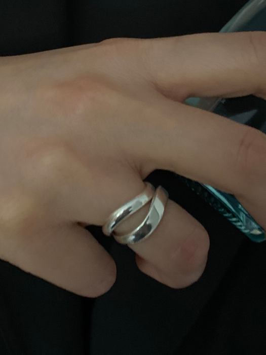 [silver925]TN70 silver ring 2set