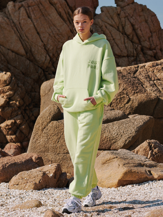 ESSENTIAL SWEAT PANTS - LIME