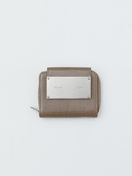 COMPACT WALLET IN COCOA